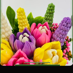 Khuôn Silicon - Tulip Mới Hoa 5 Cm