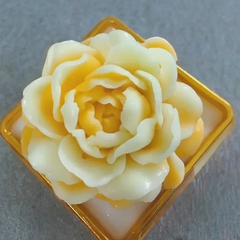 Khuôn Silicon - Hoa Mẫu Đơn - 6.7cm