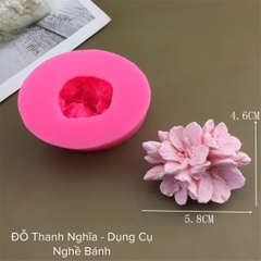 Khuôn Silicon - Chùm Hoa Bằng Lăng