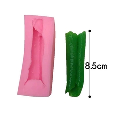 Khuôn Silicon - Lá Sen - 12cm - Có Gờ Trung