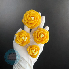 Khuôn Silicon - Hoa Hồng Nở J - 6cm J121