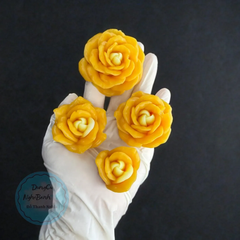 Khuôn Silicon - Hoa Hồng Nở J - 4.8cm J119