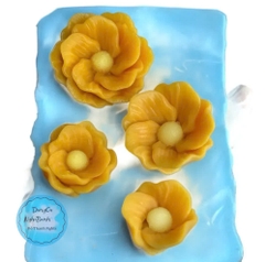 Khuôn Silicon - Hoa Cúc Cánh Xoay - 5.1cm J-338