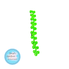 Khuôn Silicon - Lá Bụi Cỏ Viền - Viền Cỏ Dài Sen Đá 15cm