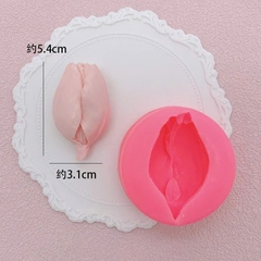 Khuôn Silicon - Hoa RƠI Nụ Nằm Tròn 5.4cm