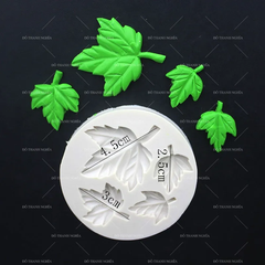 Khuôn Silicon - Lá Phong - 2-5cm - 4c