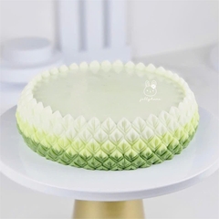 Khuôn Silicon - Đế Sen Thái Tầng - 19cm Cao 5.2cm