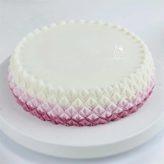 Khuôn Silicon - Đế Sen Thái Tầng - 19cm Cao 5.2cm