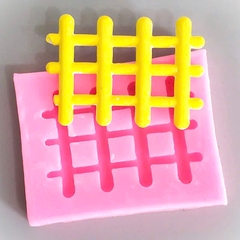 Khuôn Silicon - Hàng Rào - 5x3.4cm
