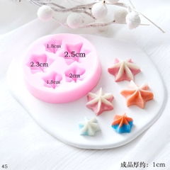 Khuôn Silicon - Hoa Thị - Sò Xoắn 5c - 2cm