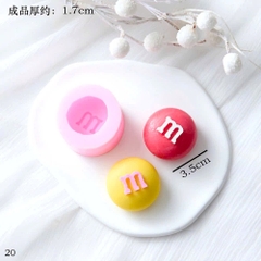 Khuôn Silicon - Kẹo - M 3.7cm