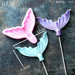Khuôn Silicon - Biển - Đuôi Cá - 12.5cm