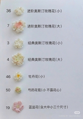 Khuôn Silicon - Hoa Hàn Quốc - H39