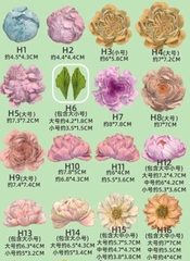 Khuôn Silicon - Hoa Hàn Quốc - H45