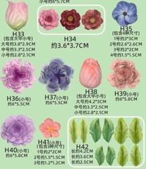 Khuôn Silicon - Hoa Hàn Quốc - H51