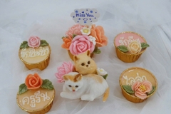 Khuôn Silicon - Động Vật - Mèo Nằm Ngồi sale100K