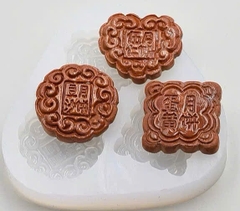 Khuôn Silicon - Bánh Kẹo Trung Thu Set 5 Bánh