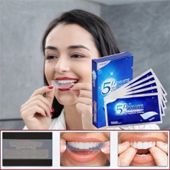 MIẾNG DÁN TRẮNG RĂNG 5D - WHITE TEETH WHITENING STRIPS