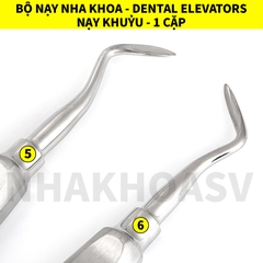 NẠY NHỔ RĂNG CÁC LOẠI | BẨY NHỔ RĂNG - ELEVATORS #Cặp 5 - 6