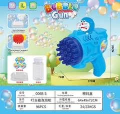 _006B-5  HỘP CÂY BẮN XÀ BÔNG DOREMON PIN 23 TIA