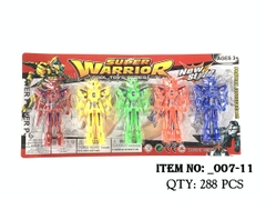 _007-11  VỈ RÁP ROBO SIÊU NHÂN 5C