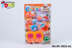 9933-A1 VỈ BẾP GAS 2 NỒI DÍNH+DƯA HẤU, GÀ, CÁ