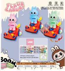 _01-20  HỘP LABUBU LÁI XE HƠI PIN NHẠC ĐÈN