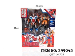 399045 HỘP RÁP ROBO BIẾN HÌNH XE CÔNG TRÌNH + 1C ROBO