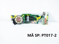 PT017-2 TÚI CÂY BẮN BANH LÍNH 1C DÀI ỐNG DÒM + BANH + BIA (PVC) PT017-2