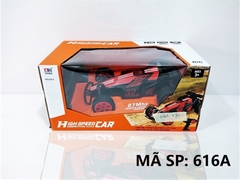 616A  HỘP XE ĐUA ĐỊA HÌNH ĐIỀU KHIỂN CÓ SẠC USB, TAY CẦM CẦN GẠT, TL 1:18