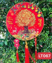 LT067 LIỄN TREO TẾT CÂY ĐỒNG TIỀN