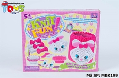 MBK199 HỘP ĐAN MÓC LEN + KHUÔN