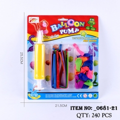_0681-21  VỈ BONG BÓNG + ỐNG BƠM