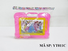 YT011C TÚI BẢNG XÓA CÔNG CHÚA + VIẾT OPP