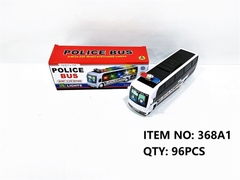 368A1 HỘP XE BUS CẢNH SÁT PIN, ĐÈN 3D 368A