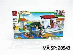 20543 HỘP LOGO RÁP NÔNG TRẠI CÁ 447 MIẾNG Town Series