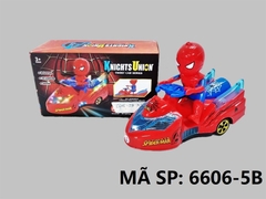 6606-5B HỘP TÀU PIN NHẠC ĐÈN SIÊU NHÂN NHỆN