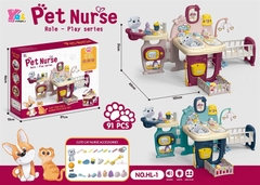 HL-1 HỘP KỆ CHĂM SÓC THÚ CƯNG PIN