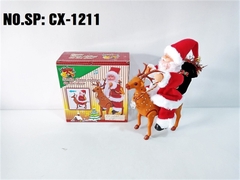 CX-1211 HỘP NOEL PIN CƯỠI TUẦN LỘC
