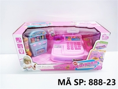 888-23 HỘP BẾP MÁY TÍNH TIỀN SIÊU THỊ PIN + MÁY BÁN NƯỚC NGỌT + 1C BÉ NHÍ Register Set