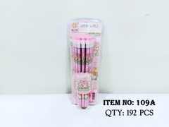 109A  VỈ ÉP 12C BÚT VIẾT CHÌ CHUỐT SANRIO + CHUỐT