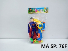 76F TÚI SIÊU NHÂN 1T AVENGER ĐÈN + 1C CÂY BẮN HÍT DÀI + 6 BANH, 5 MÚT HÍT, 4 HÍT (SUPER HERO)