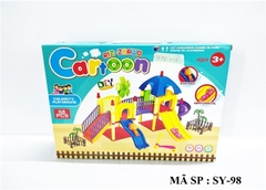 SY-98 HỘP LOGO RÁP CÔNG VIÊN CẦU TUỘT 58 MIẾNG SY-99 (92 MIẾNG), SY-97 (30 MIẾNG)