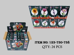 123-730-738  HỘP LOGO RÁP BÔNG HOA HỘP 8C