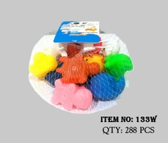 133W  TÚI CHÍT THÚ 12C ĐỦ MẪU (VỊT, CÁ, ẾCH, TÔM, RÙA, BẠCH TUỘT）