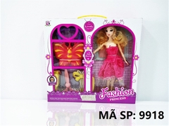 9918 HỘP BABY 1C KHỚP, MẮT THỦY TINH, TÚI XÁCH BƯỚM, KÉO, TÔNG ĐƠ 9917