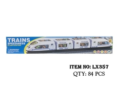 LX357 HỘP TÀU CAO TỐC PIN NHẠC ĐÈN 4D