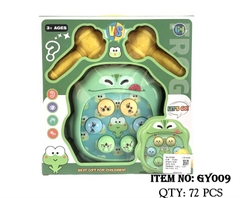 GY009 HỘP ĐẬP CHUỘT ẾCH PIN 6C + 2 BÚA