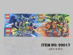 99017 HỘP LOGO RÁP NINJA HỘP 8C