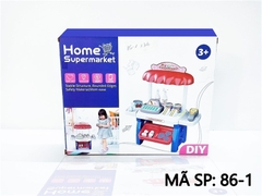 86-1 HỘP KỆ QUẦY TÍNH TIỀN SIÊU THỊ Home Supermarket